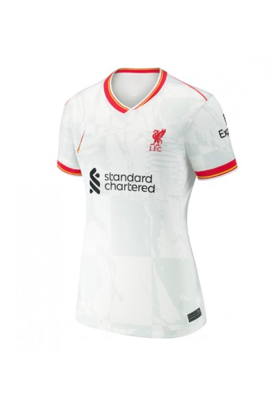 Fotbalové Dres Liverpool Alexis Mac Allister #10 Dámské Třetí Oblečení 2024-25 Krátký Rukáv Fotbalové Dres Liverpool Alexis Mac Allister #10 Dámské Třetí Oblečení 2024-25 Krátký Rukáv